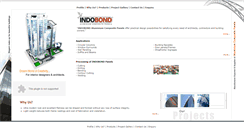 Desktop Screenshot of indobond.com